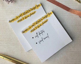To-Do List Notepad, lustiges Briefpapier, handgemachter Notizblock
