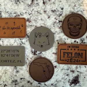 Custom Leather Patches
