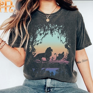 Lion King Graphic Shirt: Simba, Timon, Pumbaa - Disneyland Family Tee