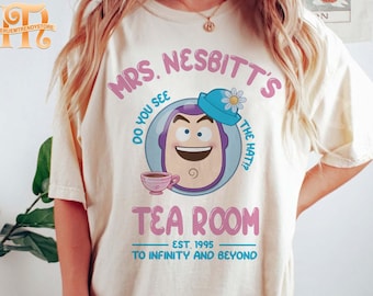 Vintage Mrs. Nesbitt Tea Room Shirt - Toy Story Comfort Colors Tee