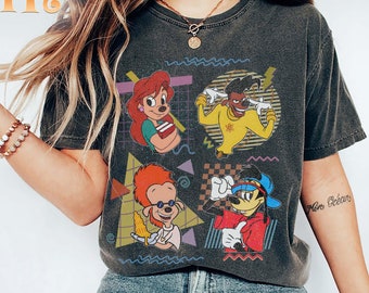 Retro 90s Goofy Movie Comfort Colors Shirt: Powerline Stand Out Tour