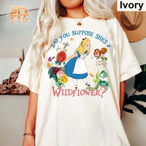 Vintage Disney Alice in Wonderland Comfort Color Shirt, Disney Alice Sweatshirt, Magic Kingdom Shirt, Disneyworld Shirts, Disney Family