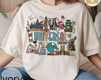 Retro Universal Studios T-Shirt: Family Trip Tee