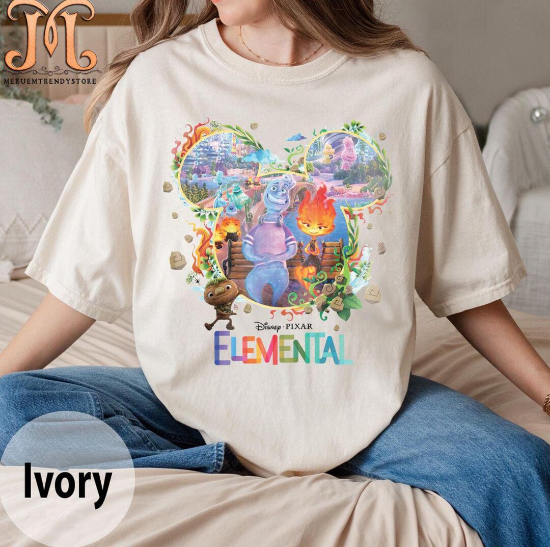 Disney Pixar Elemental Shirt, Elemental Characters Shirt, Elemental ...