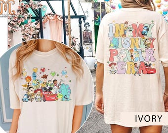 Disney Pixar Toy Story Land Vintage Shirt, In My Disney Pixar Era Shirt, Disney Pixar Era Shirt, Toy Story Shirt Pixar Pier Characters Shirt