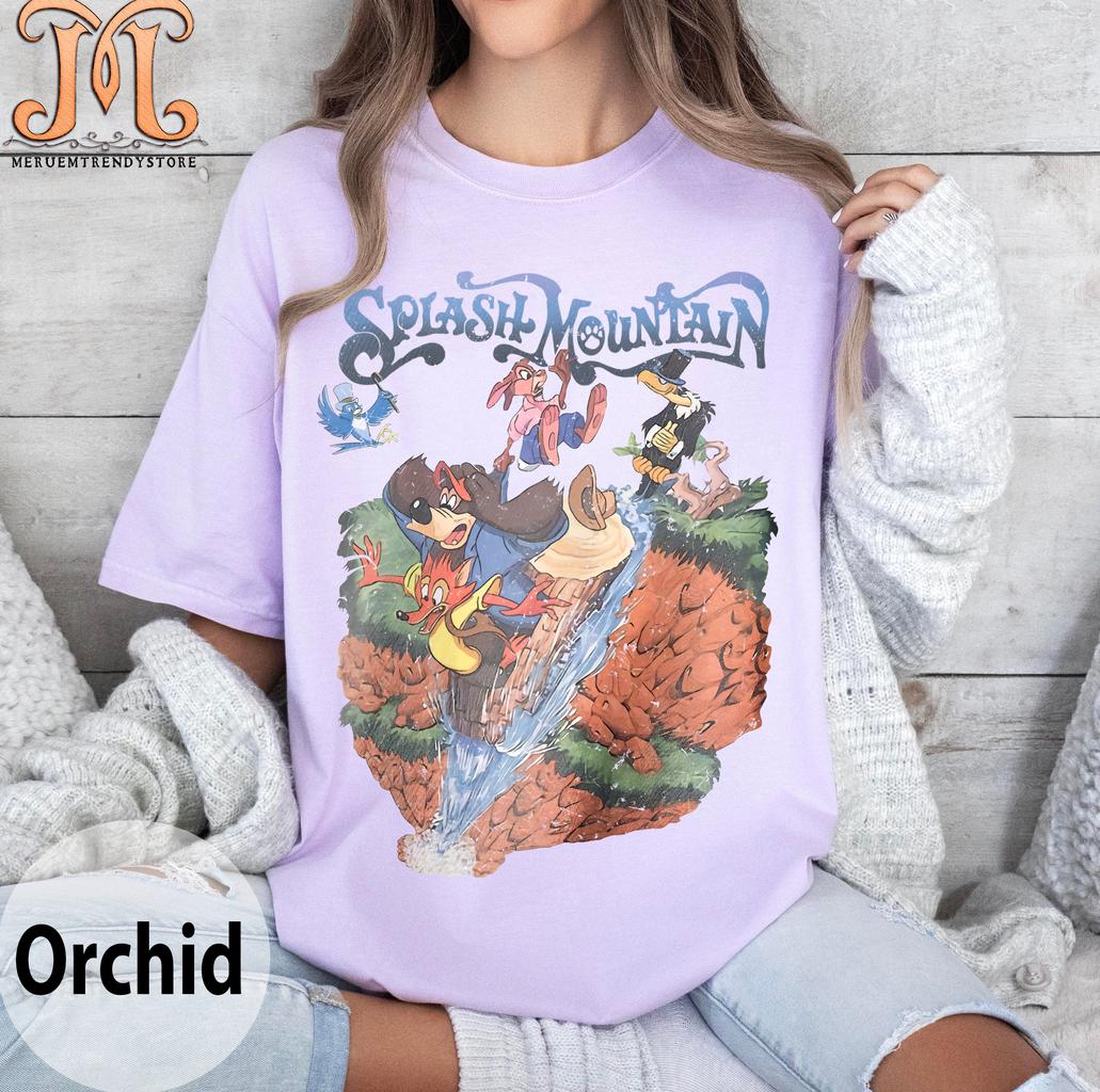 Vintage Disney Splash Mountain Shirt, Disney Mountain Shirt, Brer ...