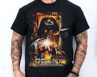 Vintage Star Wars Revenge of the Sith 20th Anniversary Tee