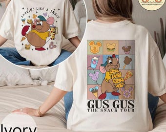 Disney ziet eruit als een snack Gus Gus comfort kleuren shirt, shirt Gus Gus, shirt Disneyland Trip, shirt Disneyland Trip, shirt Assepoester, shirt Disney familie-uitstapje