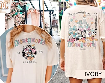Camiseta Disneyworld Est. 1971: Camiseta de viaje de Mickey y sus amigos