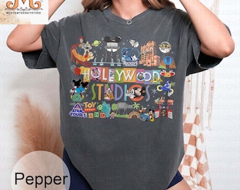 Vintage Disney Hollywood Studios Shirt, Hollywood Studios Shirt, Disney Trip Shirt, Disneyworld Tee, Disney Family Shirt, Mickey Disney Tee