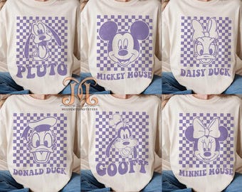 Camiseta retro de Mickey Mouse, camiseta de Mickey y sus amigos, camiseta de vacaciones de Disney, camiseta de Mickey de Disneyland, camiseta de Magic Kingdom, camiseta de Mickey de Disney