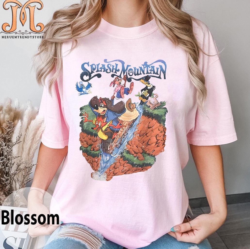 Vintage Disney Splash Mountain Shirt, Disney Mountain Shirt, Brer ...