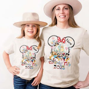 Benutzerdefinierte Disney Reise Shirts, Disneyworld Shirts, Disney Urlaub T-shirt, Disney Paar Shirt, Disney Familie passende Shirts, Disney Reise 2025