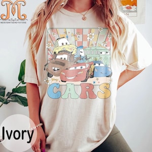 Vintage Disney Cars Shirts, Lightning McQueen And Friends Shirts, Cars Land shirts, Disneyland Shirts, Cars Movie Shirt, McQueen Cars Shirts