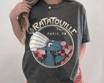 Little Chef Remy Shirt, Disney Ratatouille Paris Shirt, Pixar Ratatouille Tee, Gusteaus Shirt, Disney Cute Mouse Shirt, Disney Trip Shirt