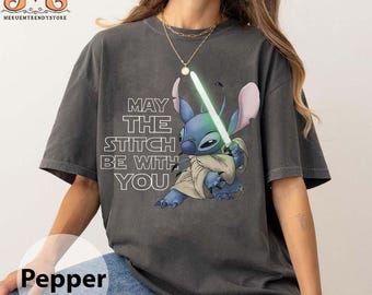 Möge der Stitch mit dir sein Shirts, Lilo und Stitch Shirts, Star Wars Shirts, Stitch Shirts, Disney Shirts, Disney Shirts, Disney Familie T-Shirt