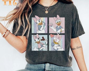 Disney Daisy Comfort Colors® Shirt, Disney Girls Shirt, Disney Besties Shirt, Disneyworld Shirt, Disney Womens Shirt, Disneyland Shirt