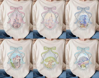 Coquette Bows Disneyworld Shirt: Park Castle Tee