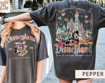 Disneyland Est. 1955 Shirt: Mickey and Friends Family Tee