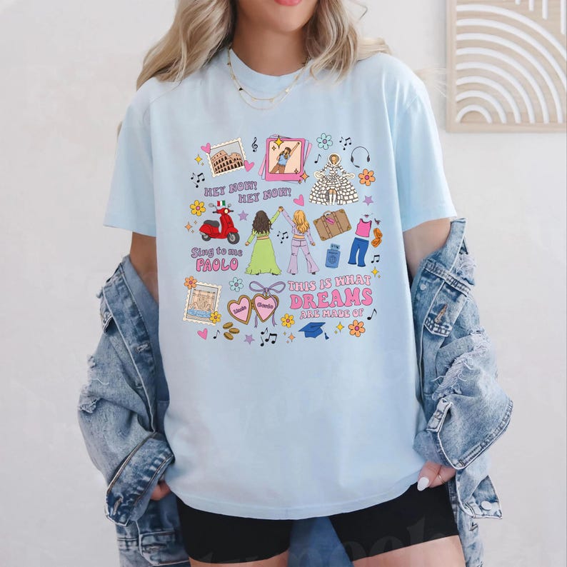 Retro Lizzie McGuire Shirt, Disney Channel Nostalgia Tee, This Is What Dreams Are Made Of Shirt, Disneyland Family Matching Tee image 4