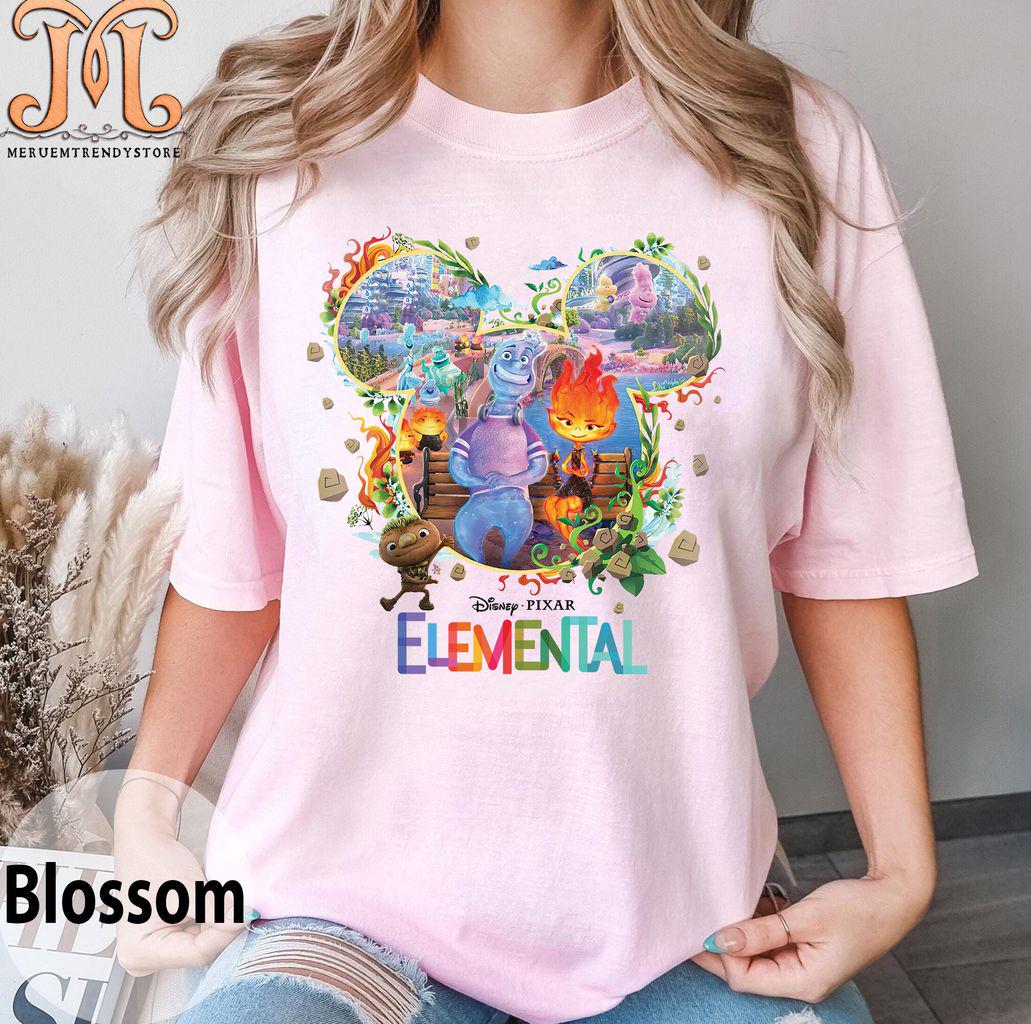Disney Pixar Elemental Shirt, Elemental Characters Shirt, Elemental ...
