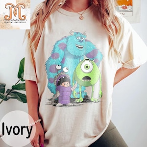 Disney Monster Inc Comfort Colors Shirt, Monster Inc Shirt, Monsters University Shirt, Disney Family Trip Shirt, Disney Vacay Matching Shirt