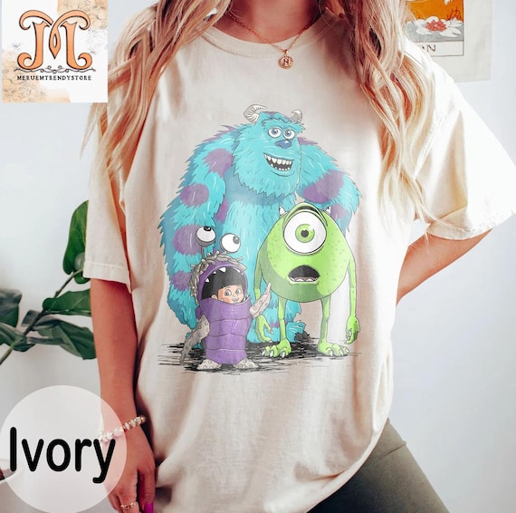 Disney Monster Inc Comfort Colors Shirt, Monster Inc Shirt, Monsters University Shirt, Disney Family Trip Shirt, Disney Vacay Matching Shirt