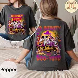 Disney Halloween Tee, Mickey and Friends To Boo and Beyond Tee, Skeleton Mickey & Mummy Minnie Tee, Mickey’s Not-So-Scary Family Trip Outfit