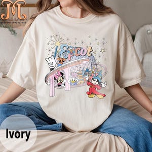 Disney Epcot World Traveler-shirts, familievakantie-shirts, Disneyland Trip-T-shirt, Disney World Adventure-shirts, bijpassende Disney World-shirts