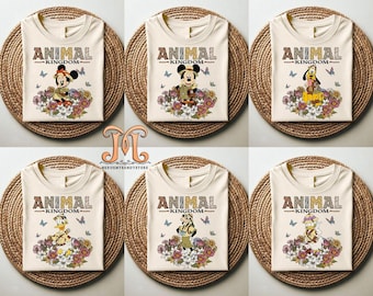 Chemises famille rétro Animal Kingdom, chemises Disney Animal Kingdom, chemises Safari Disney, chemises Mickey et ses amis, chemise Hakuna Matata 2025