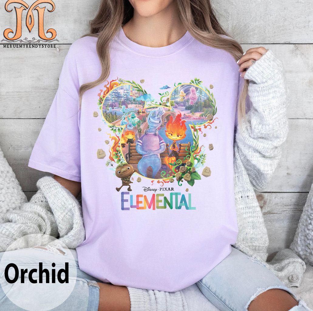 Disney Pixar Elemental Shirt, Elemental Characters Shirt, Elemental ...