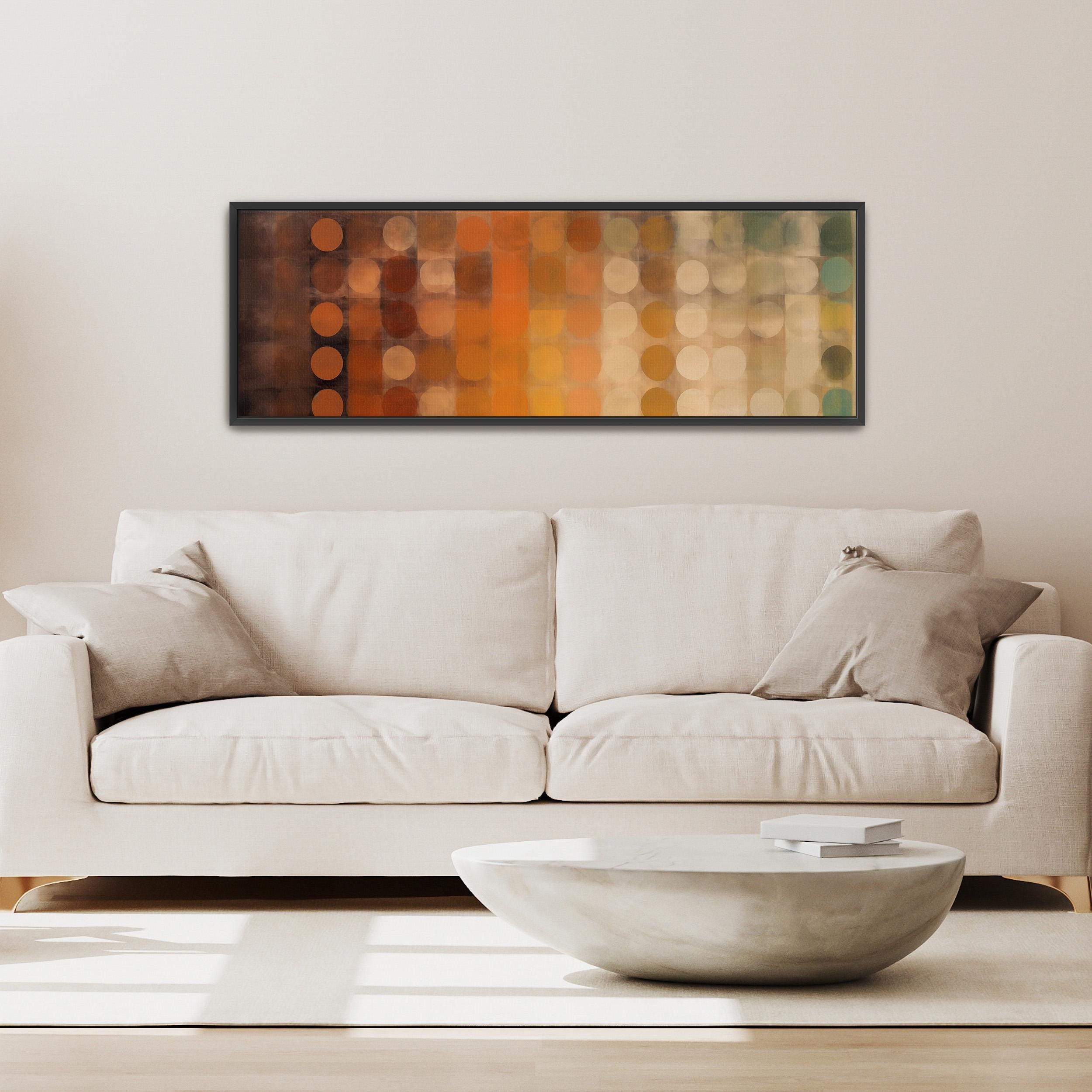 Abstract Mid Century Modern Canvas Print: Large Horizontal Wall Art - Etsy