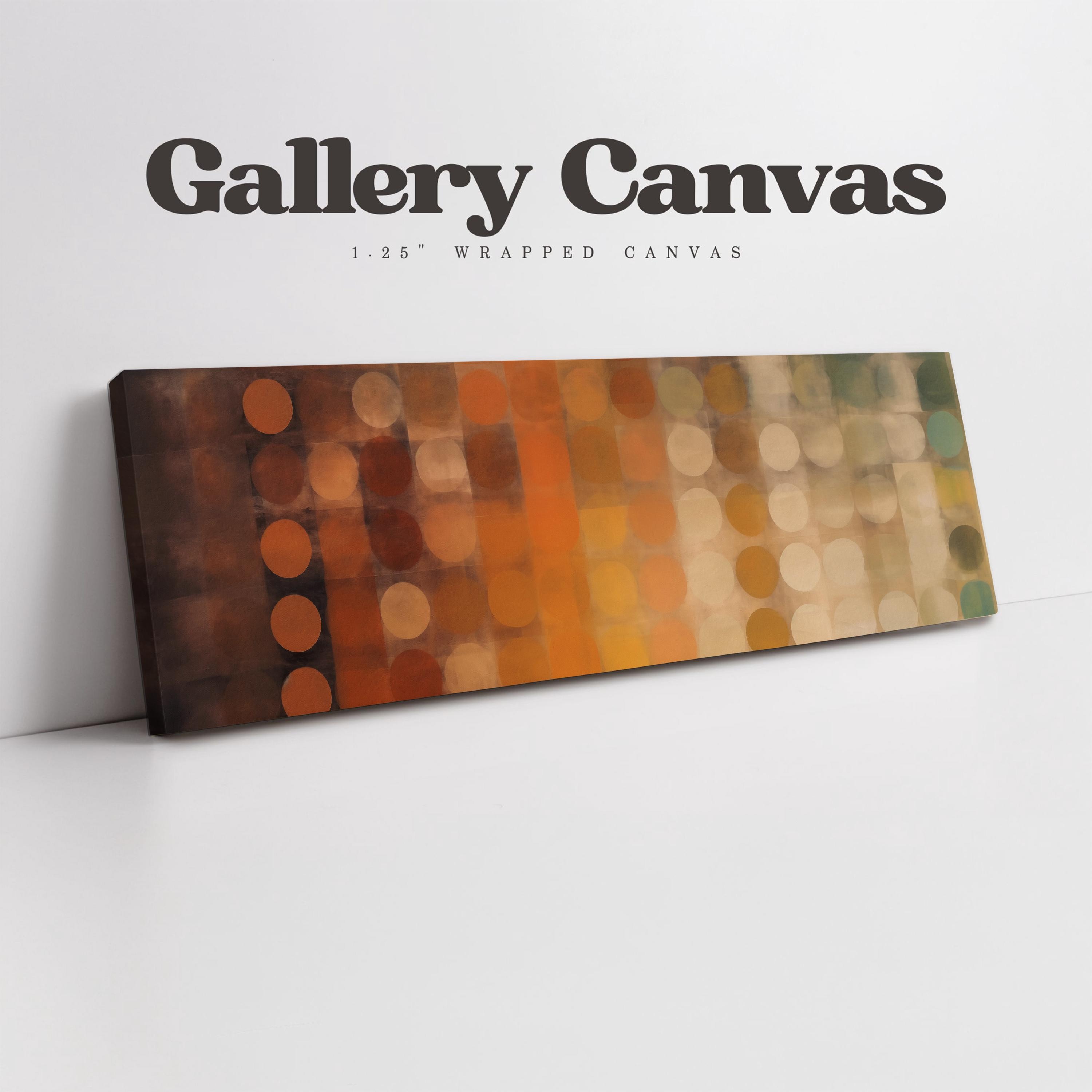 Abstract Mid Century Modern Canvas Print: Large Horizontal Wall Art - Etsy