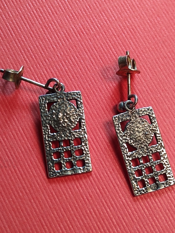 Frank Lloyd wright inspired earrings - image 2
