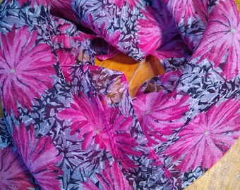 Kenneth Cole  silk chiffon scarf