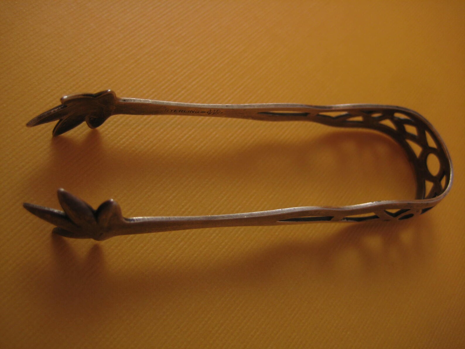 ster Co Claw Tongs Sterling Silver Sugar Cube Tongs Etsy
