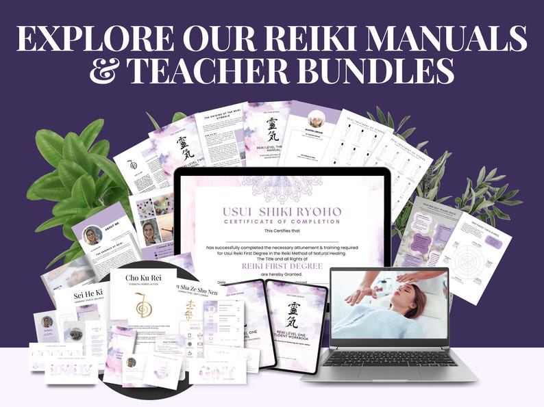 Reike Letters Reiki Symbols Cheat Sheet Printable | Usui Reiki Quick Reference Guide ...