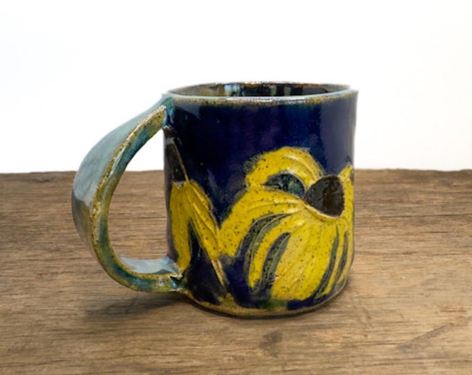 Flowers Espresso Cup Mini Mug  handmade