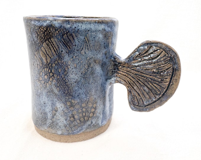 Organic Lace Mug handmade