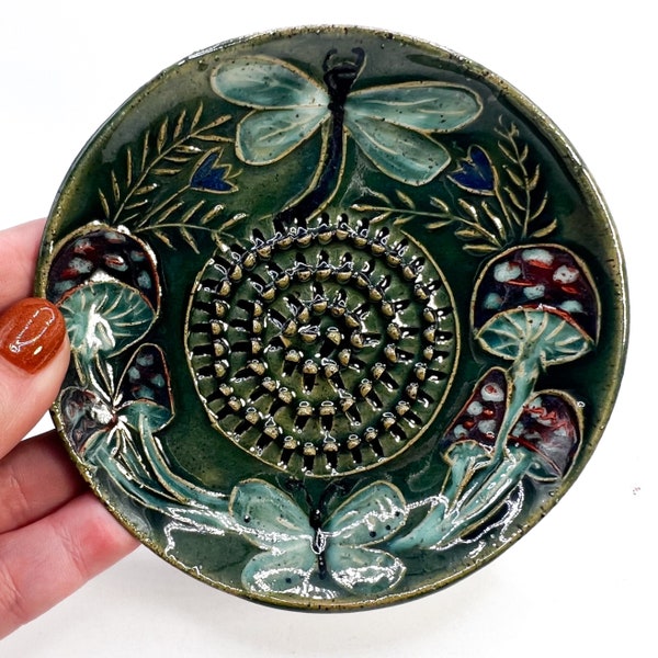 Flutterby Garlic Grater handmade