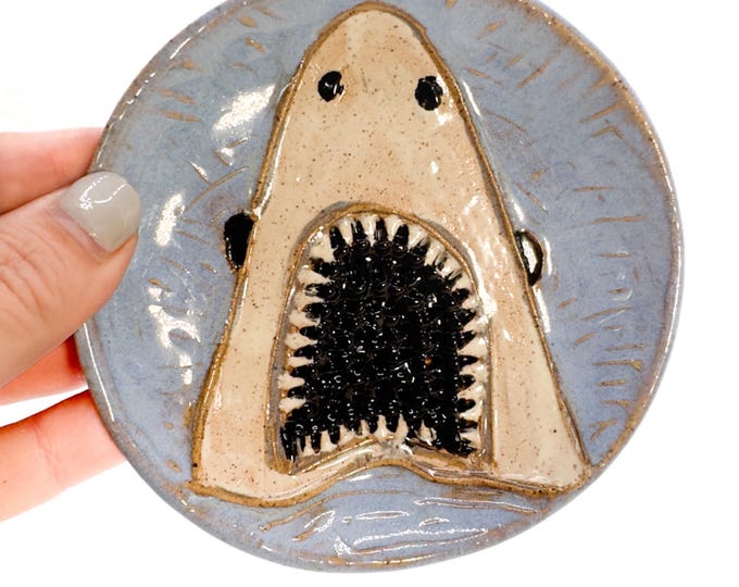 Shark Garlic Grater handmade