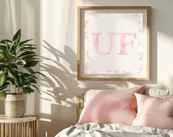 University of Florida Digital Wall Prints/Coastal Decor/UF/Gators/Go Gators/Gainesville/Coquette/Wall Art/Living Inspo/Aesthetic Wall Art
