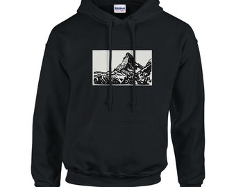 Matterhorn Classic Unisex Pullover Hoodie