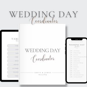 ウェディングコーディネータープランナー | 結婚式のタイムライン、チェックリスト、座席表、フロアプラン | ウェディングプランナーブック＆オーガナイザー