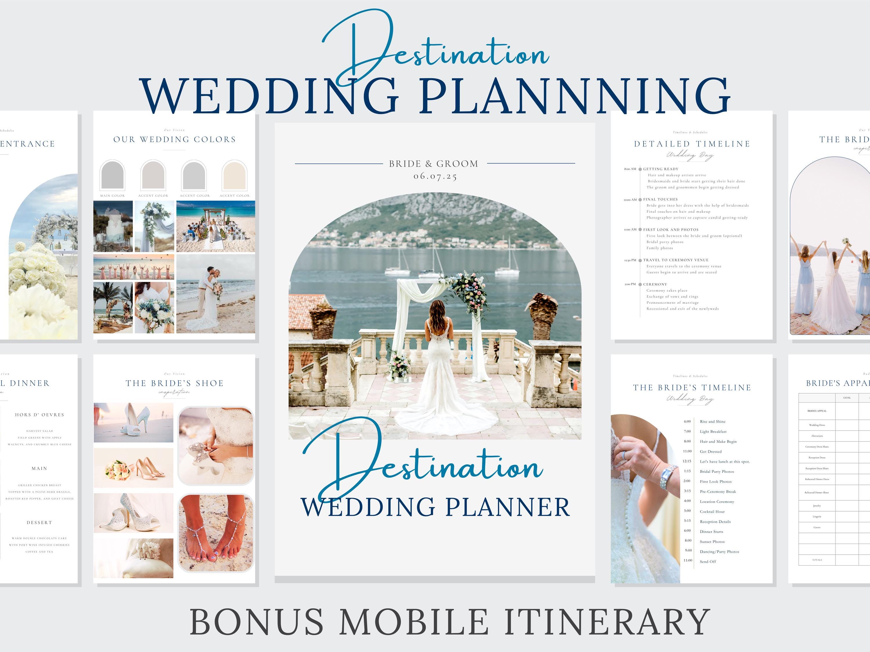 150+ Page Destination Wedding Planner