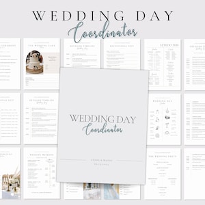 Coordinatore di matrimoni/Organizzatore di matrimoni/Cronologia delle nozze Raccoglitore di nozze/Libro di pianificazione delle nozze/Lista di controllo/Pavimento/Posti a sedere/Download immediato