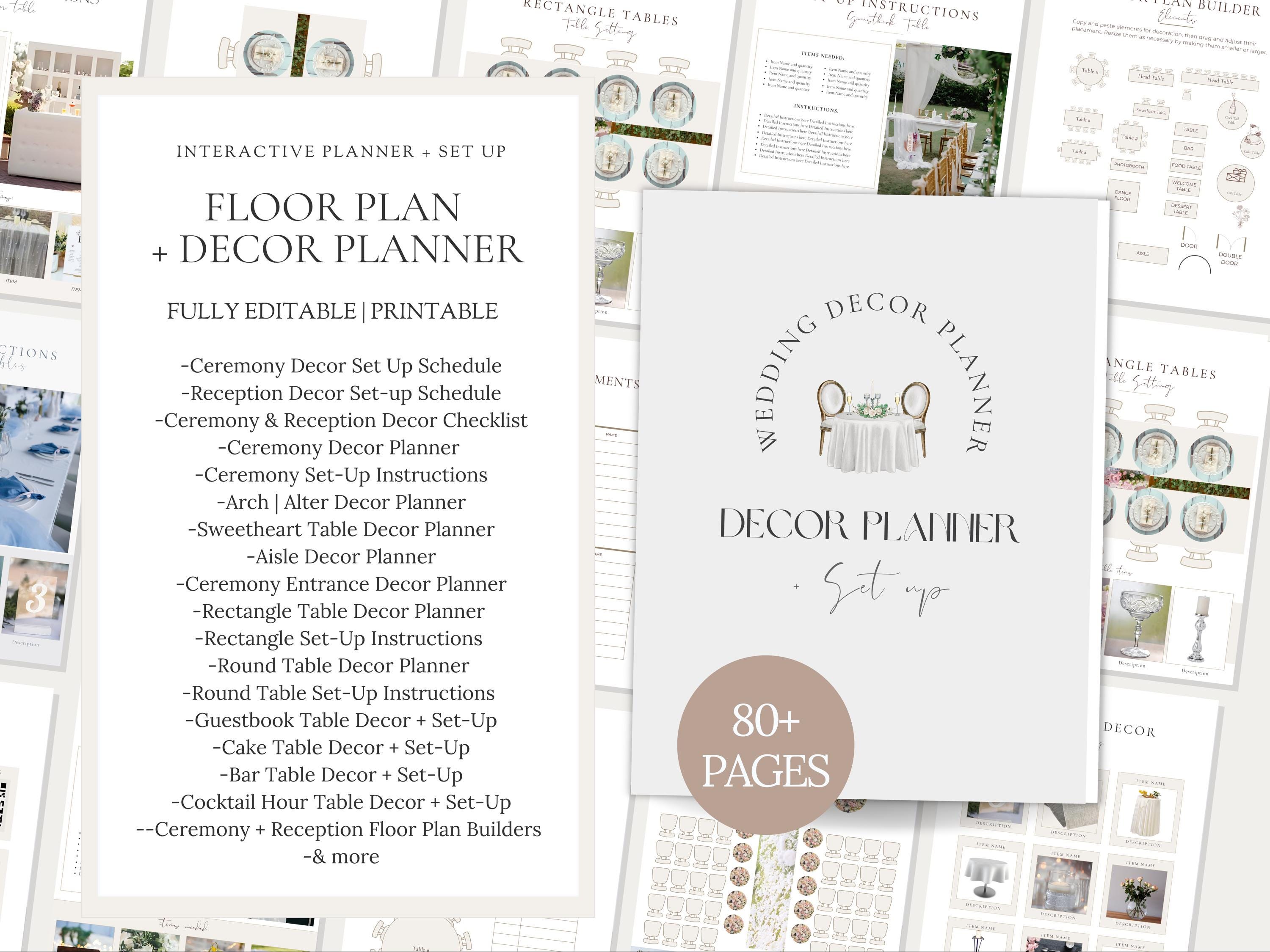Canva Wedding Planner Template Bundle Itinerary, Dayof Binder