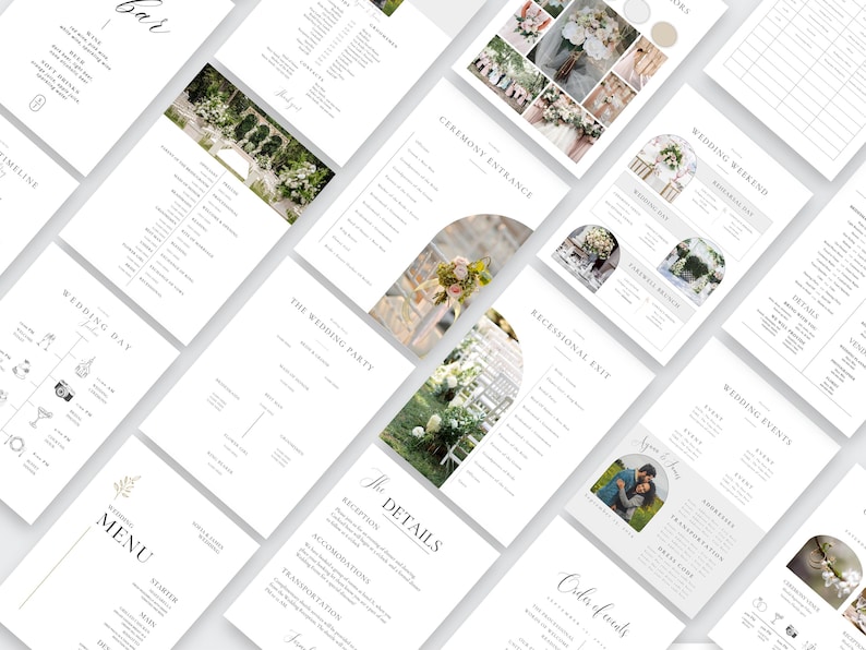 Wedding Coordinator| Marriage Planner| Wedding Timeline Wedding Binder| Wedding Planning Book| Wedding Decor | Wedding Seating Printable image 5
