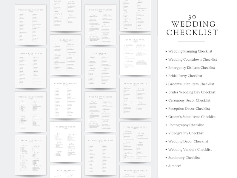 Wedding Coordinator| Marriage Planner| Wedding Timeline Wedding Binder| Wedding Planning Book| Wedding Decor | Wedding Seating Printable image 6