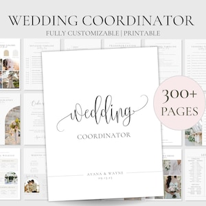 Wedding Coordinator| Marriage Planner| Wedding Timeline Wedding Binder| Wedding Planning Book| Wedding Decor | Wedding Seating Printable